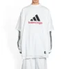 Balenciaga x adidas Oversized T-shirt ”White” 731769TNVA69065