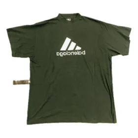 Balenciaga x adidas Reverse T-shirt ”Green” 731769TNVP33775