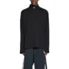 Balenciaga x adidas T-shirt med hög hals och långa ärmar ”Black” 724591TNVP81070
