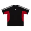 Balenciaga x adidas T-shirtar, medium passform, ”Black Red” 712401TNVA61003
