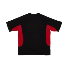 Balenciaga x adidas T-shirtar, medium passform, ”Black Red” 712401TNVA61003