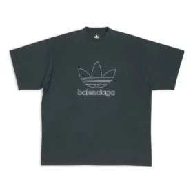 Balenciaga x adidas T-shirtar, oversized ”Green” 723976TNVN83775