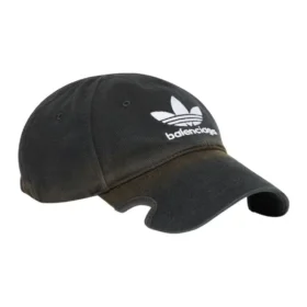 Balenciaga x adidas Trefoil Balenciaga Logo Cap ”Black White” 723749410B2