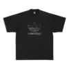 Balenciaga x adidas Trefoil T-shirt ”Black White” 723976TNVN81070
