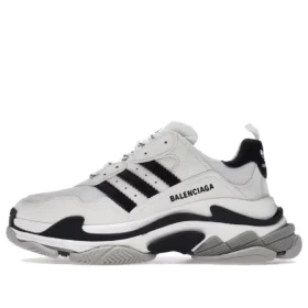 Balenciaga x adidas Triple S ”White Black” 712821W2ZB19112