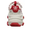 Balenciaga x adidas Triple S ”White Red” ID4734