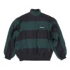 Balenciaga x Adidas vändbar träningsoveralljacka ”Black Green” 725294TNO793230