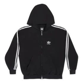 Balenciaga x adidas Zip-Up Luvtröja ”Black White” 723754TNVN28482