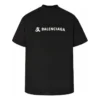 Balenciaga x Alipay T-shirtar med logotyp ”Black White” 787349TRVY91000