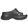 Balenciaga x Crocs Pool Slide-sandaler ”Black” 677389W1S8E1000