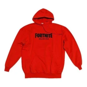 Balenciaga x FORTNITE-luvtröja, medium passform ”Red” 600583TLVO46506 Balenciaga x FORTNITE-luvtröja, medium passform ”Red” 600583TLVO46506