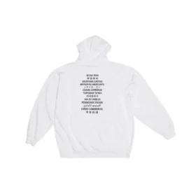 Balenciaga x FORTNITE-luvtröja, medium passform, ”White” 600583TLVO49040 Balenciaga x FORTNITE-luvtröja, medium passform, ”White” 600583TLVO49040