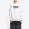 Balenciaga x FORTNITE-luvtröja, medium passform, ”White” 600583TLVO49040