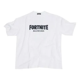 Balenciaga x FORTNITE T-shirtar, medium passform, ”White” 612966TLVO39040 Balenciaga x FORTNITE T-shirtar, medium passform, ”White” 612966TLVO39040