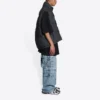 Balenciaga x Gucci The Hacker Project Hacker Cocoon Puffer Gilet-väst ”Black” 681884TLO531269