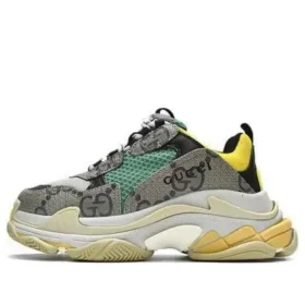 Balenciaga x Gucci The Hacker Project Triple S ”Beige Green” 681067UMO209766