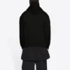 Balenciaga x Marvel Hulk-luvtröja, medium passform ”Black” 600583TLV581000