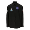 Balenciaga x NASA Space Multi-Patch-skjorta ”Black” 663076TYB181000