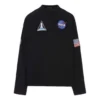 Balenciaga x NASA Space Multi-Patch-tröja ”Black” 662496TKVD71070