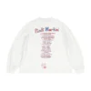 Balenciaga x Pink Martini långärmad T-shirt i oversize-modell ”Ecru” 699191TMVN99800