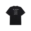 Balenciaga x PlayStation-samarbete: PS5-tröja med alfabetiskt geometriskt mönster, kortärmad, unisex, svart 651795TKVF31070