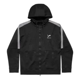 Balenciaga x Puma jackor med huva ”Black Dark Heather Grey” 846912TTVB41065