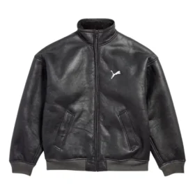 Balenciaga x Puma läderjackor ”Anthracite” 850021TTS071140