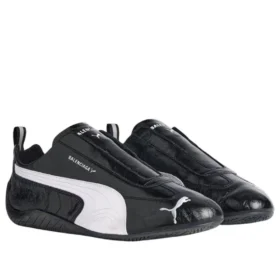 Balenciaga x Puma Speedcat läder ”Black White” 847148WSDSB1090