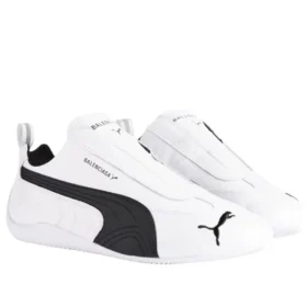 Balenciaga x Puma Speedcat läder ”White Black” 847148WSDSB9010