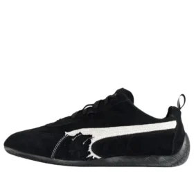Balenciaga x Puma Speedcat Suede ”Distressed Black White” 847146WSDSD1090
