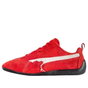 Balenciaga x Puma Speedcat Suede ”Distressed Red White” 847146WSDSD6910