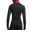 Balenciaga x Puma T-shirt med halv dragkedja ”Black Red” 846996TTVB11076