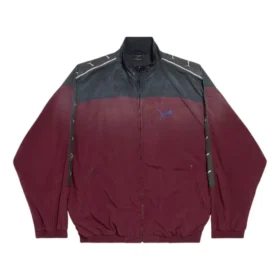 Balenciaga x Puma träningsjackor ”Burgundy” 850838TTO046164