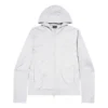 Balenciaga x Puma åtsittande träningsoveralljacka med huva ”White” 846990TTVA49060