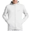 Balenciaga x Puma åtsittande träningsoveralljacka med huva ”White” 846990TTVA49060
