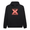 Balenciaga X-Rated för män, svart/röd/svart 620973TIVA81076