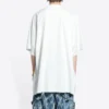 Balenciaga x THE SIMPSONS Oversized bomullströja ”White” 676589TLVG70901