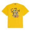 Balenciaga x THE SIMPSONS Oversized bomullströja ”Yellow” 676589TLVG77200