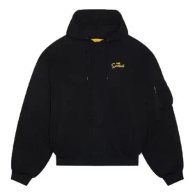 Balenciaga x The Simpsons vadderad bomber-hoodie ”Black” 657115TLVG71000 Balenciaga x The Simpsons vadderad bomber-hoodie ”Black” 657115TLVG71000
