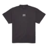 Balenciaga x Under Armour T-shirtar, oversized-passform, ”Black White”, 787349TRVB79034