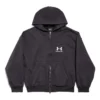 Balenciaga x Under Armour Zip-Up Luvtröja ”Black White” 803264TRVB89034