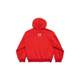 Balenciaga x Under Armour zip-up-luvtröja ”Red White” 803264TRVB86540