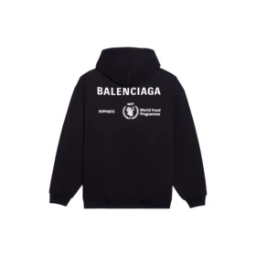 Balenciaga x WFP Crossover för män, svart 600583THV831000