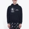 Balenciaga x WFP Crossover för män, svart 600583THV831000