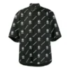 Balenciaga x WFP kortärmad skjorta med fyrkantig rygg ”Black White” 602026TIL251070