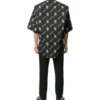Balenciaga x WFP kortärmad skjorta med fyrkantig rygg ”Black White” 602026TIL251070