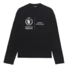 Balenciaga x WFP långärmad T-shirt, medium passform ”Black” 612967THV841000