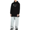 Balenciaga x WFP-luvtröja, medium passform, ”Black” 600583TMVL11070