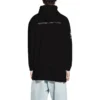 Balenciaga x WFP-luvtröja, medium passform, ”Black” 600583TMVL11070
