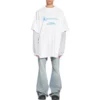 Balenciaga x WFP T-shirt med dubbla ärmar ”White” 698089TMVL29086
